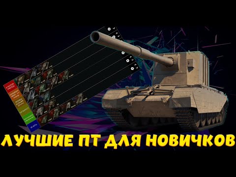Видео: ЛУЧШИЕ ПТ ДЛЯ НОВИЧКОВ / Мир Танков