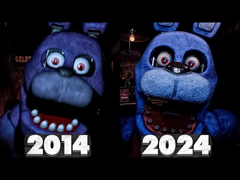 Видео: Это Лучший Ремейк Первого Фнафа Где Можно Ходить! (FnafRewriten)
