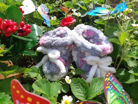 Видео: Мастер-класс "Пинетки" на возраст от года