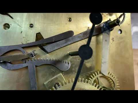 Видео: 8-дневный механизм напольных часов 1790 года. Видеочат № 2.