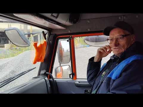 Видео: Работа по месту на самосвале КАМАЗ