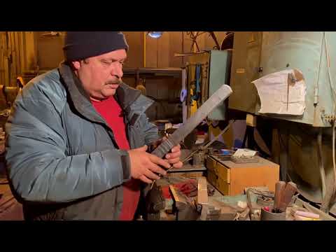 Видео: Дамаск мозаичный Пампуха Игоря. Damascus Pampukha Igor