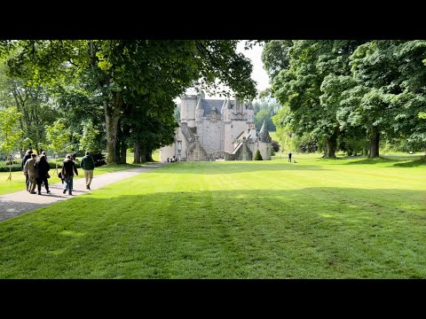 Видео: Замок Fraser 🕍Недалеко от Абердина,красота Шотландии😍