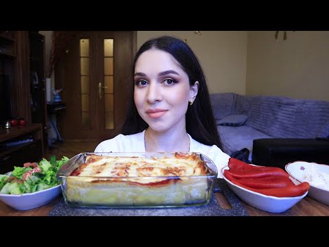 Видео: Я ВЕРНУЛАСЬ!/МУКБАНГ ЛАЗАНЬЯ #mukbang #askfatima