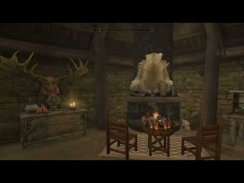 Видео: Деревенские дома для Довакина. Rorikstead Home и  Falkreath Candlemaker