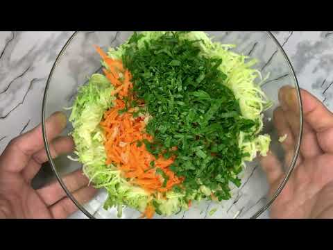 Видео: КАБАЧКОВЫЙ САЛАТ. Настоящее летнее объедение!!! Салат из свежих овощей.