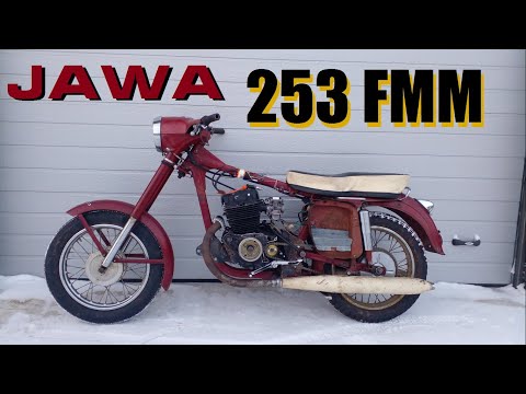 Видео: JAWA СТАРУХА с двигателем HONDA rebel 250