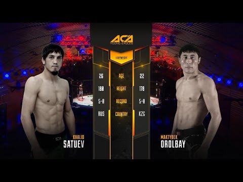 Видео: Халид Сатуев vs. Мыктыбек Оролбай | Khalid Satuev vs. Myktybek Orolbai | ACA YE 15