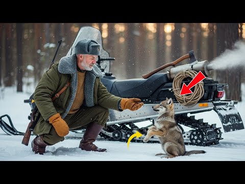 Видео: «Волчонок выбежал из леса, дрожа, прося помощи — поступок старого лесника тронул сердца миллионов»