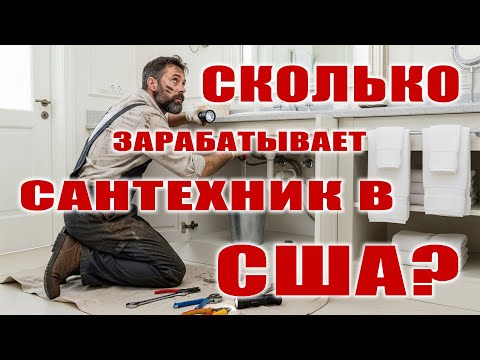 Видео: Сколько зарабатывает сантехник в США 💰 Реальные цифры и правда без фильтров