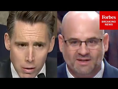 Видео: «Что-то, что действительно произошло»: Хоули спрашивает помощника генерального прокурора, разреши...