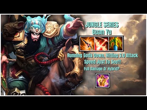 Видео: Серия «Джунгли» Гуань Юй || Скорость атаки 3,0, преследование врагов!!!