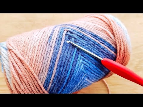Видео: Все, кто видел этот узор, не могли поверить! 😍 Я научу вас очень простому вязанию крючком за 5 минут