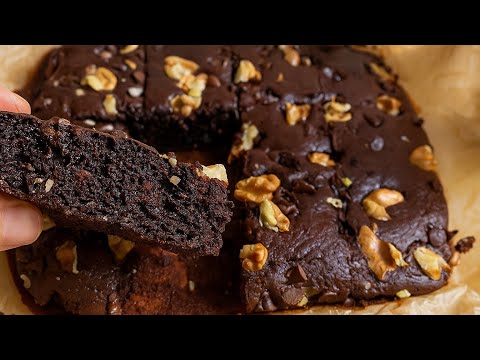Видео: Полезный брауни! Без муки! Без сахара!
