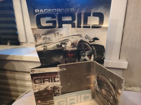 Видео: ОБЗОР на DVD Издание игры Race Driver:GRID || Лицензионное издание Race Driver:GRID