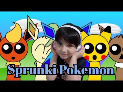 Видео: SPRUNKI Pokemon,новинка для любителів Покемонів і спрунки