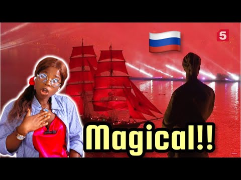 Видео: Алые паруса 2018, Санкт Петербург | Reaction 