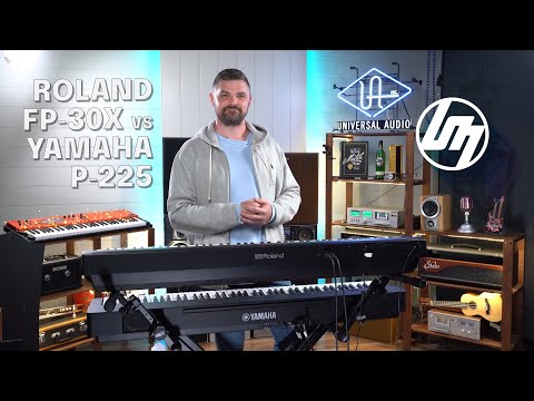 Видео: Roland FP-30X против Yamaha P-225 | Better Music