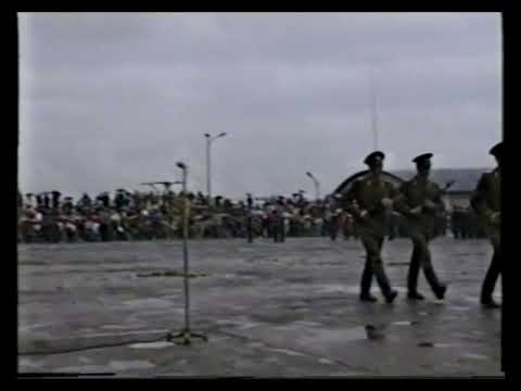 Видео: ПВАТУ торжественный марш 1996