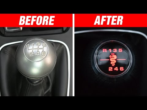 Видео: Установка подсвечиваемой ручки переключения передач на Alfa Giulietta