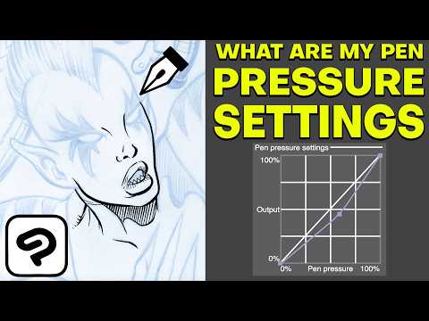 Видео: Каковы настройки нажима пера? Пошаговое руководство по Clip Studio