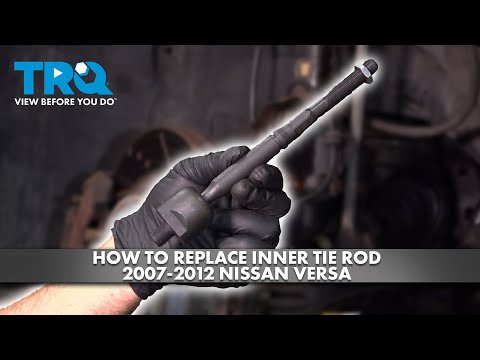 Видео: Как заменить внутренние рулевые тяги на Nissan Versa 2007-2012
