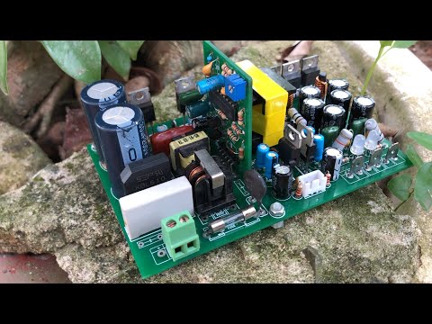 Видео: SMPS с использованием схемы управления TL494, часть 2