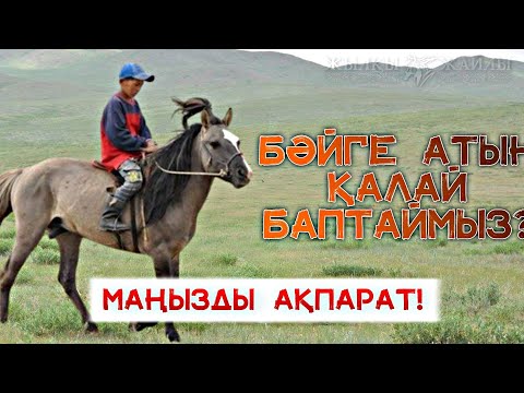 Видео: БӘЙГЕ АТЫН БАПТАУ ТӘСIЛI❗👍🏼🐎