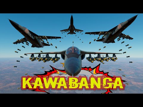 Видео: КАВАБАНГА - Уничтожаем FPS / F-111A / War Thunder Random № 135