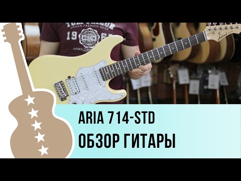 Видео: Aria 714-STD - обзор гитары