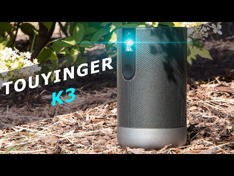 Видео: РАДУЕТ ?🔥! FHD 1080 карманный Проектор TouYinger K3 DLP на Android 9 c 3D  Aliexpress в 2021