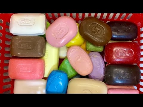 Видео: ASMR 🔪🔥🧼Cutting dry soap 🤎♥️💜🤍💛💚🧡🩶🩷Резка сухого мыла🔥😍👌🏻