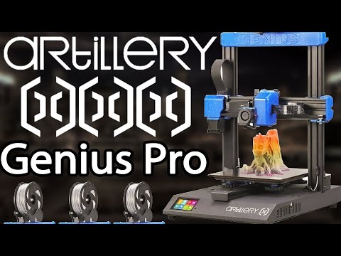 Видео: ARTILLERY Genius Pro - Обзор 3д принтера - Он просто должен был быть идеальным