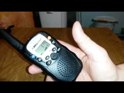 Видео: Обзор меню настроек рации bellsouth t 388