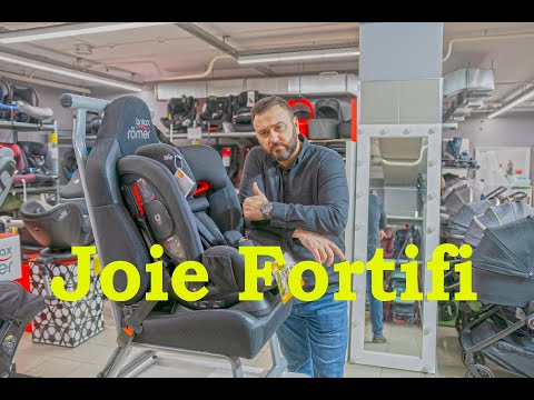 Видео: Просторное и комфортное кресло для детей от 9 до 36 кг JOIE Fortifi