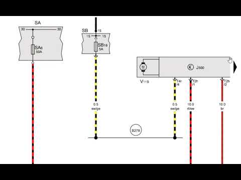Видео: Skoda Fabia II электросхема управления усилителем руля