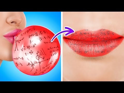 Видео: ЛУЧШИЕ УМНЫЕ ШКОЛЬНЫЕ ЛАЙФХАКИ | Лучшие Идеи и Хаки для Шпаргалок от 123 GO! Series