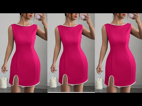 Видео: КАК СКРОЙТЕ ПЛАТЬЕ ПРИНЦЕССЫ С РАЗРЕЗОМ СПЕРЕДИ / ДЛЯ НАЧИНАЮЩИХ