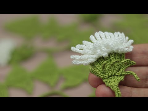 Видео: ЦВЕТОК вязание КРЮЧКОМ мастер-класс  How to crochet a flower