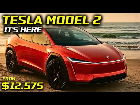 Видео: ОНА ЗДЕСЬ! Tesla Model 2 — $15 000, сборка в Шанхае, двери-бабочки — новый электромобиль Илона Ма...