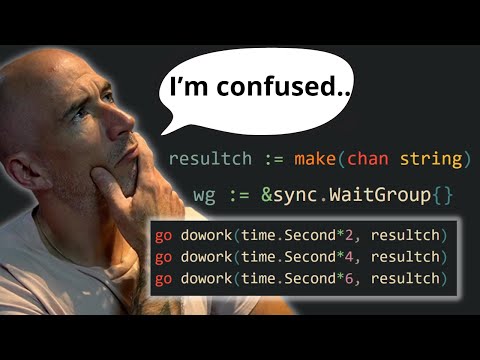 Видео: Каналы Golang или группы ожидания? Позвольте мне объяснить.