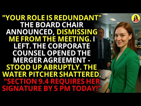 Видео: Меня уволили, поэтому я наложил вето на слияние стоимостью 840 миллионов долларов | Корпоративная...