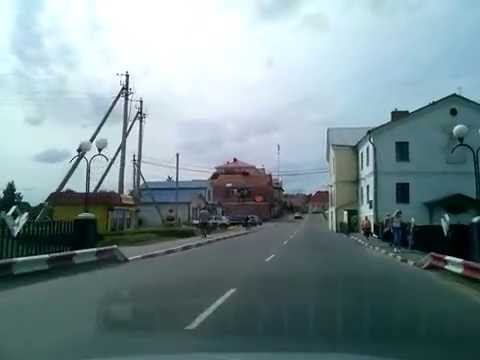 Видео: По центру города Поставы 2016.