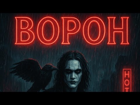 Видео: Ворон | Dark Gothic Metal Ballad | Inspired by The Crow (1994, Brandon Lee) #ZUBR 