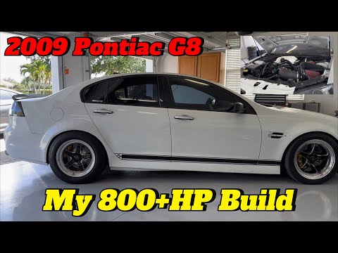 Видео: Моя сборка!🙌🏼 Pontiac G8 мощностью более 800 л.с.💨😬