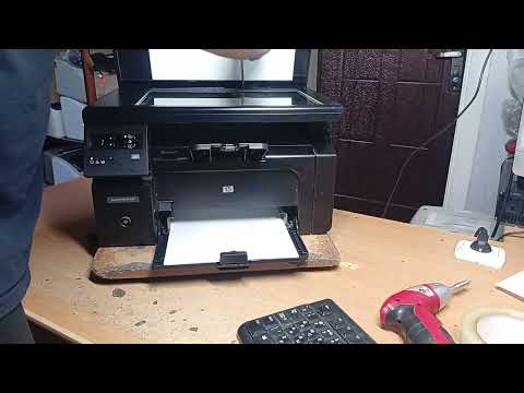 Видео: МФУ HP LaserJet Pro M1132 Ошибка E8