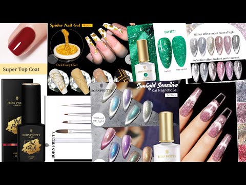 Видео: РАСПАКОВКА!!! КРУТЫЕ НОВИНКИ ОТ BORN PRETTY/ СВЕТООТРАЖАЮЩАЯ КОШКА/UV КОШКА/ПАУТИНКА/SUPER TOP PRO