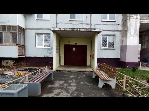 Видео: Лифт (КМЗ-1993 г.в); V=1 м/с; г/п 400 кг (Степная 37/1 подъезд 2; г. Балаково; 9А микрорайон)