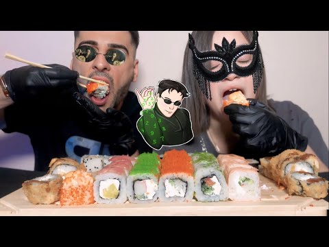 Видео: МУКБАНГ РОЛЛЫ 🍣ИНТЕРЕСНЫЕ ФИЛЬМЫ