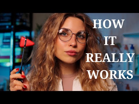 Видео: ASMR-реалистичное, с медицинской точки зрения, обследование черепных нервов | Проверка слуха, зре...